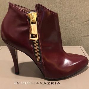 Red BCBGMaxazria Booties